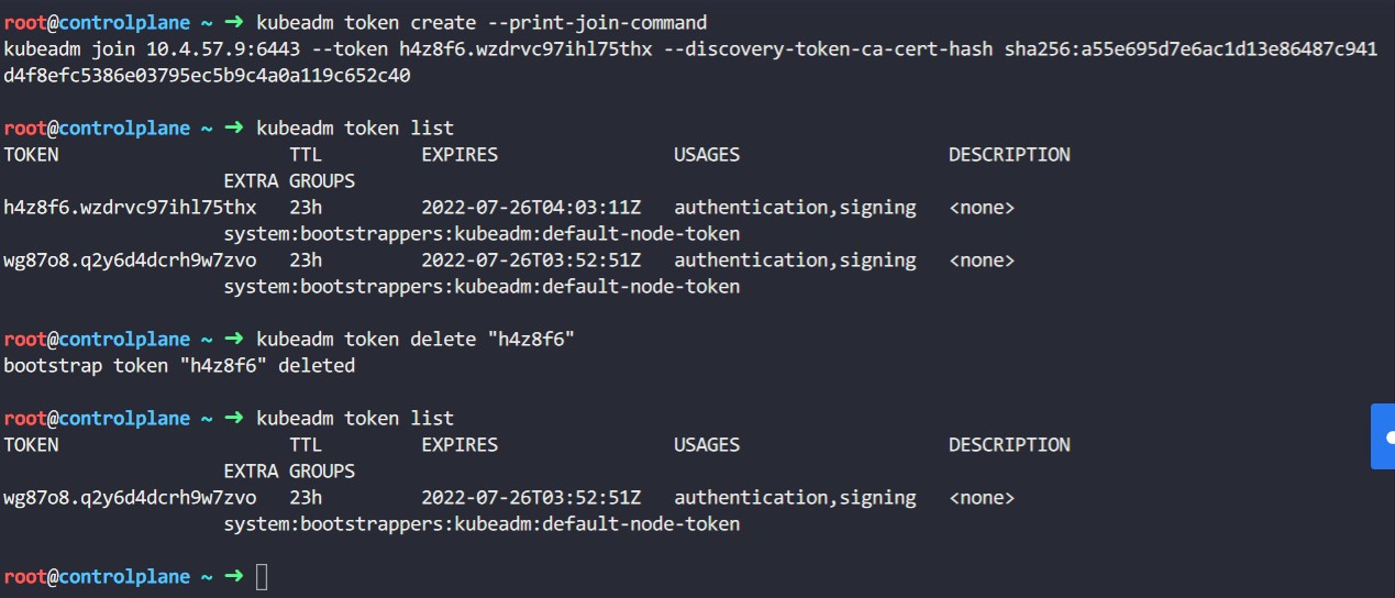 kubeadm_delete_token